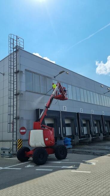 Mycie elewacji i dachów Mycie kostki Sprzatanie pobudowlane