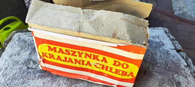 Stara krajalnica do chleba PRL