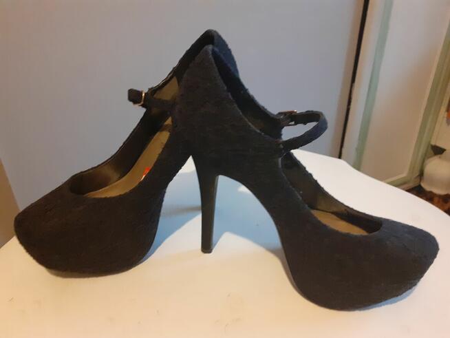 Buty szpilka na platformie rozmiar 40