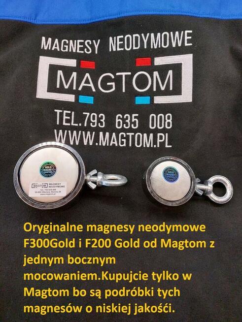 Magnes neodymowy do poszukiwań F 200Gold Magtom