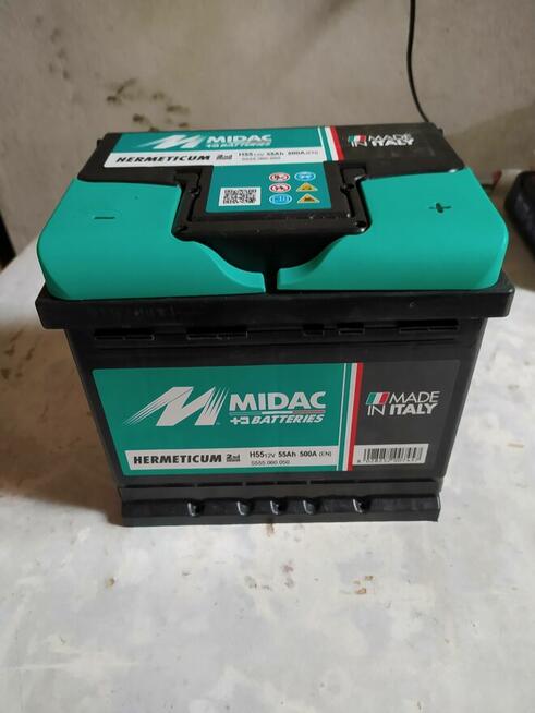 AKUMULATOR MIDAC HERMETICUM 55AH/470A