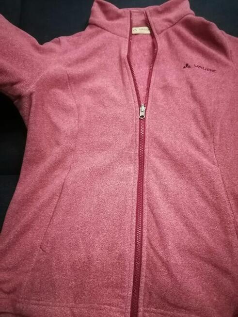 42 L Vaude ROSEMOOR 3w1 kurtka damska z polarem bordowa defe