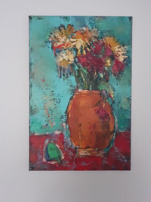 Kwiaty Maroko60/40 cm pl/ol 22r O. Bilobran