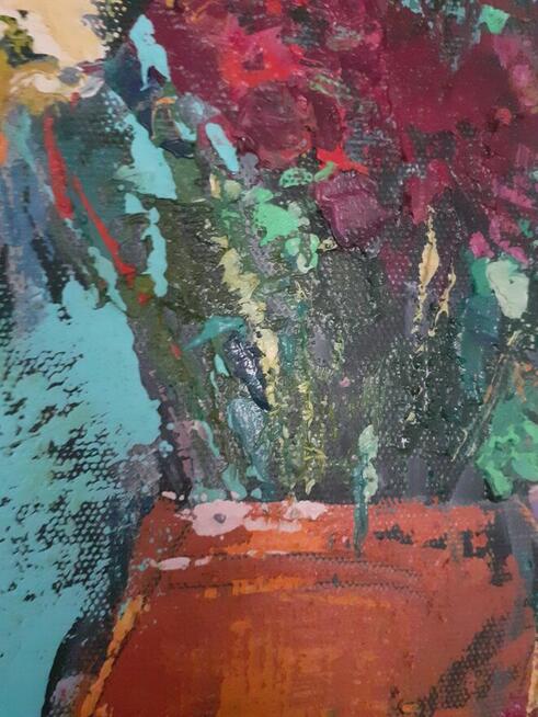 Kwiaty Maroko60/40 cm pl/ol 22r O. Bilobran