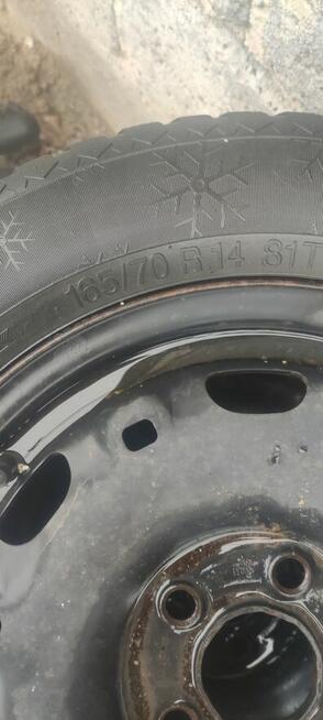 Opony zimowe 4 szt wraz z stalówkami