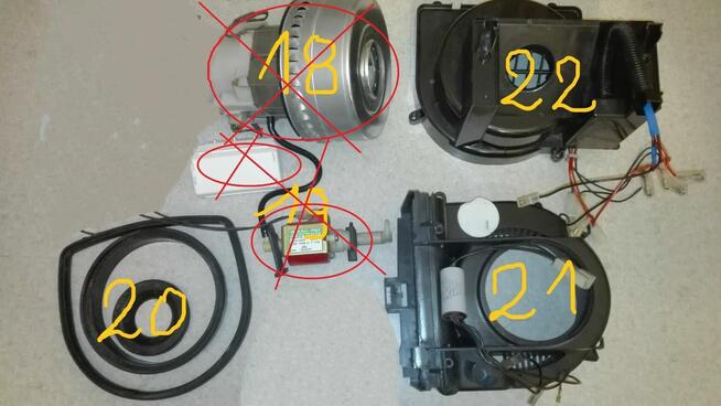 Zelmer Wodnik Trio typ 619.5.B51E-odkurzacz na części !