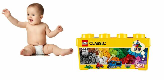 LEGO Classic Kreatywne średni zestaw 10696 PREZENT BOŻE NARO