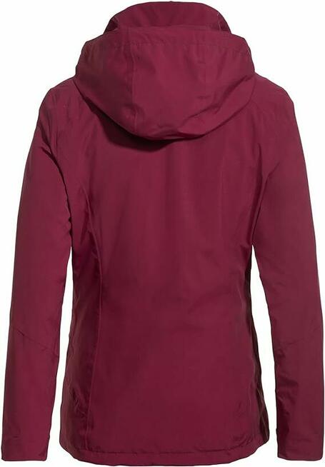 42 L Vaude ROSEMOOR 3w1 kurtka damska z polarem bordowa defe