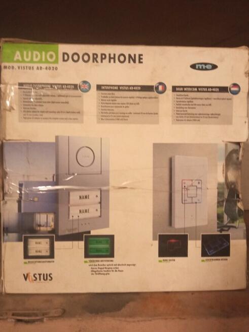 Sprzedam domofon dwurodzinny niemieckiej firmy VISTUS 4020