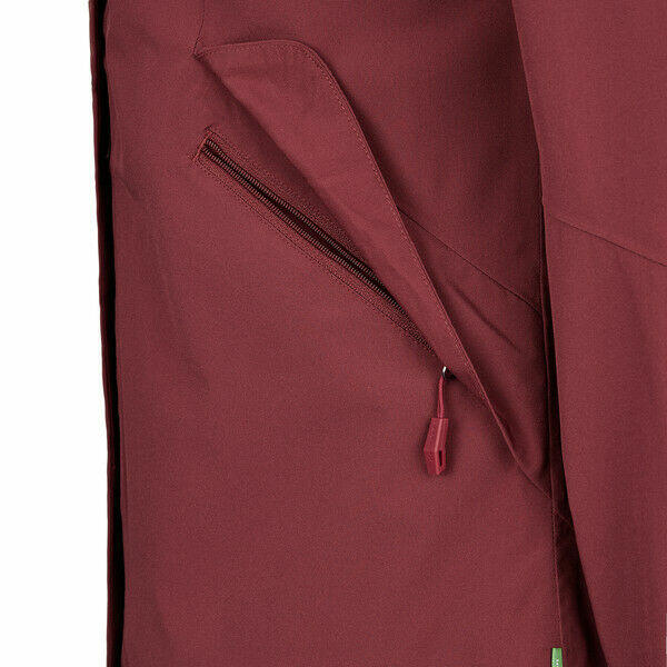 42 L Vaude ROSEMOOR 3w1 kurtka damska z polarem bordowa defe