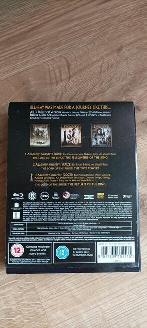 Władca Pierścieni Trylogia Blueray wersja EN