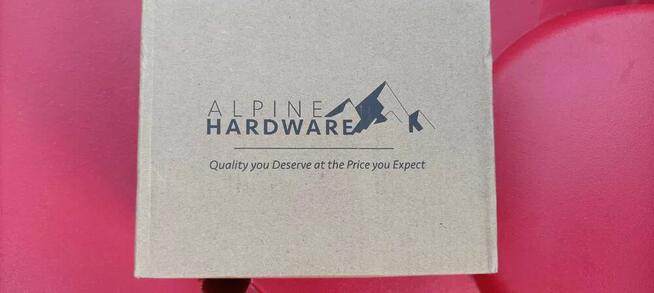 Alpine Hardware 25 sztuk uchwyty ze stali nierdzewnej