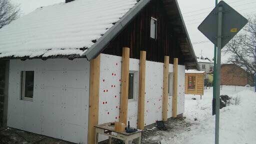 Elewacyjne półbale dekoracyjno ociepleniowe