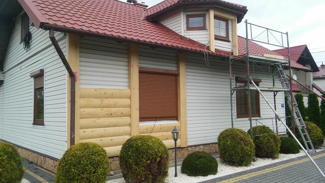 Elewacyjne półbale dekoracyjno ociepleniowe