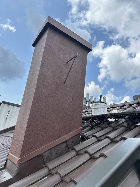 Frezowanie komina usługi dekarskie