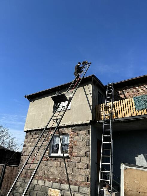 Frezowanie komina usługi dekarskie