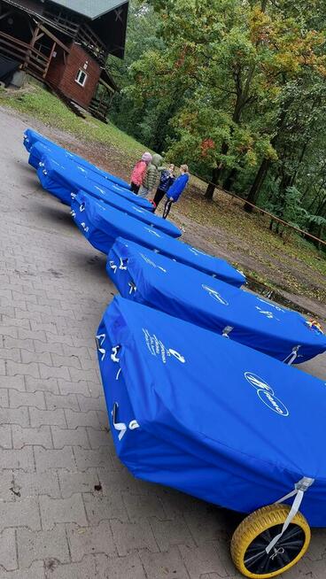 Pokrowce na łódki Optimist, Laser, OPen Skiff. ELO Pokrowce