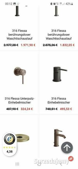 GESSI Excluzywna bateria podtynkowa