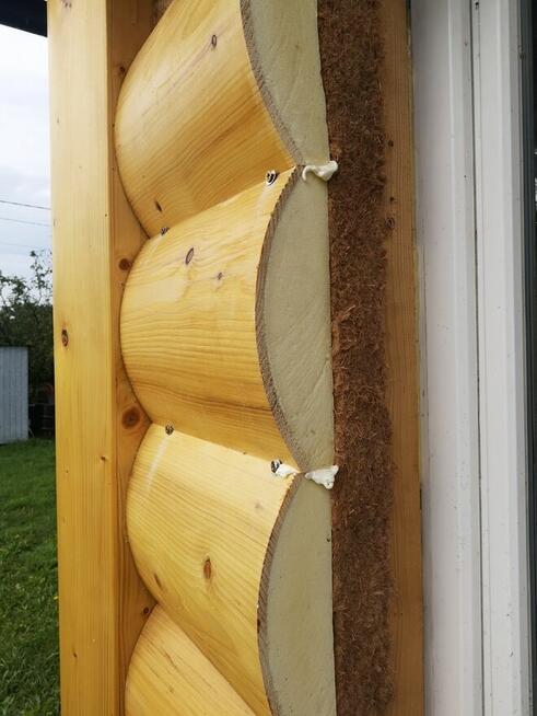 Elewacyjne półbale dekoracyjno ociepleniowe