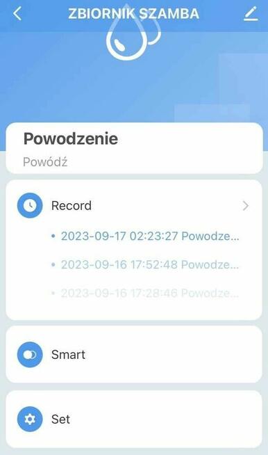 Solarny Czujnik poziomu - napełnienia szamba, cieczy WiFi