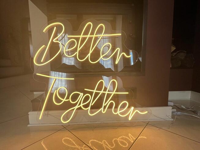 Better Together napisy dekoracyjne ledon/neon