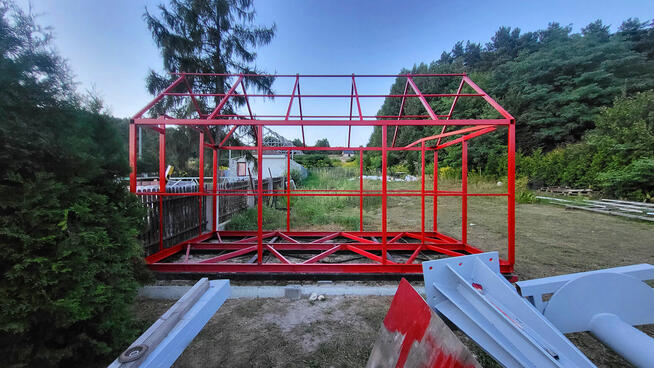 przenośna Konstrukcja stalowa domek kontenerowy, biuro, altana