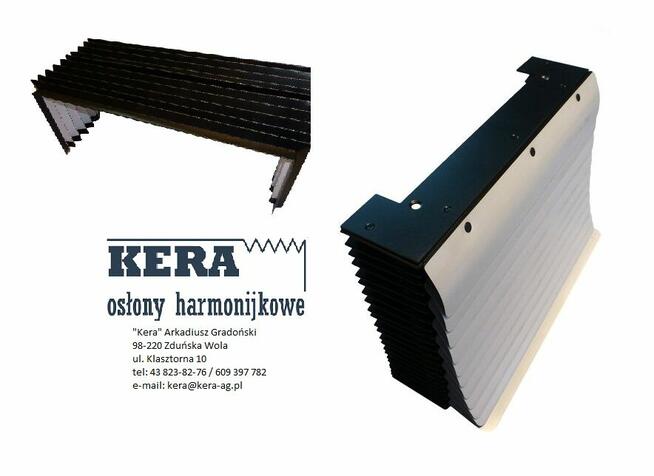 Osłona harmonijkowa do FREZARKA NARZĘDZIOWA , FN-40 TOS