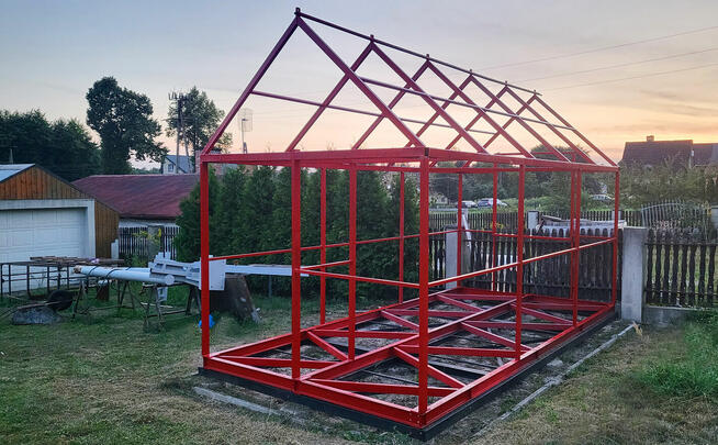 przenośna Konstrukcja stalowa domek kontenerowy, biuro, altana