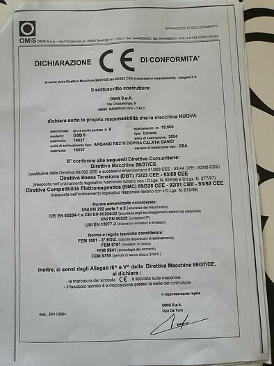 10 sztuk suwnice firmy OMIS