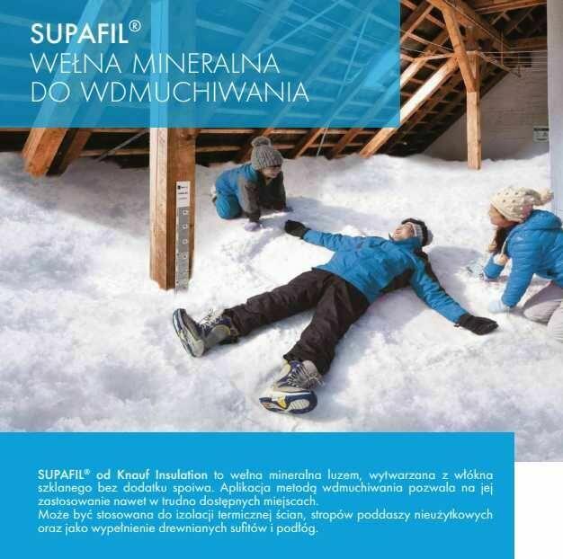 Wdmuchiwanie wełna drzewna steico celuloza ,