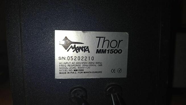 Głośniki 5.1 manta mm1500 thor