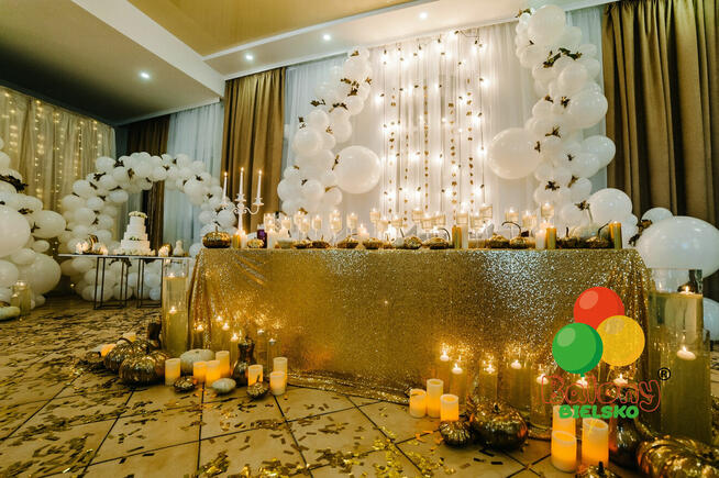 DEKORACJE NA WESELE I ŚLUB