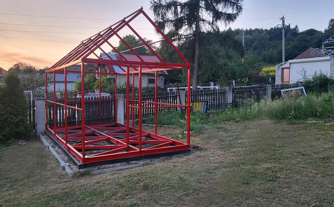 przenośna Konstrukcja stalowa domek kontenerowy, biuro, altana