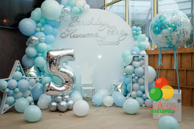 BALONY BIELSKO - DEKORACJE BIELSKO : balony z helem