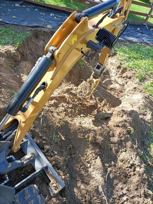 Usługi minikoparką, prace ziemne, wynajem mini koparki