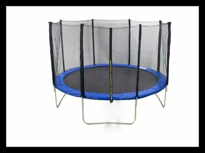 Trampolina z siatką zabezpieczającą śr.366 cm