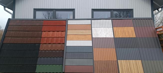 Blacha T7 podbitka stalowa antracytowa czarna SZAFIR POLARNY