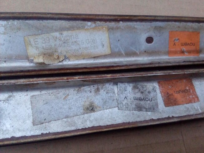 Dekory listwy drzwi wewnętrzne BMW E39 lift kombi