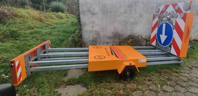 Przyczepa energochłonna poduszka zderzeniowa wynajem