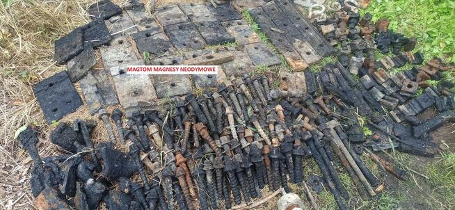 Silny magnes neodymowy do poszukiwania F 200 x2M10 290kg