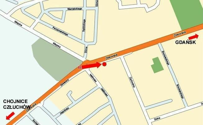 BILLBOARD 6m x 3m. do wynajęcia ul. Zblewska Starogard Gd.