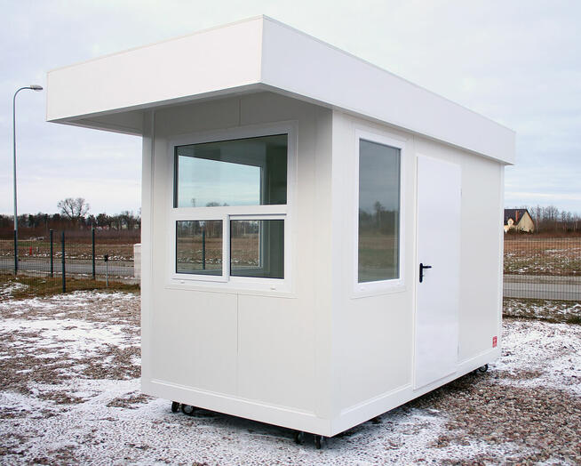 Pawilony z płyty kontener portiernia stróżówka kontener biur