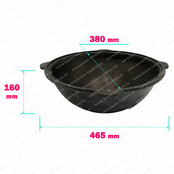 Kazan uzbecki 12L. Made in Uzbekistan.