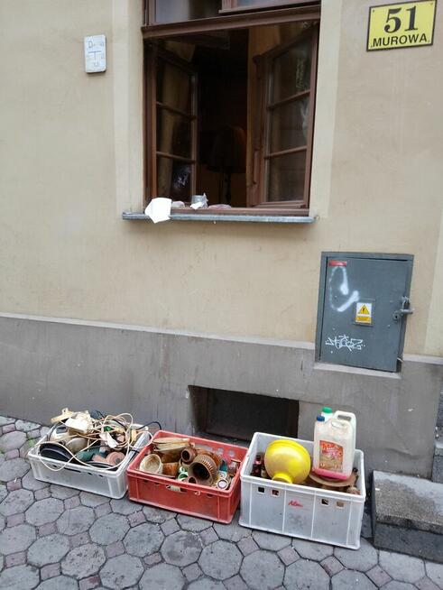 Opróżnianie sprzątanie mieszkań garaży piwnic PSZOK