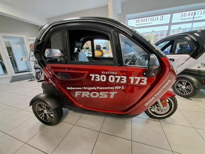 Pojazd elektryczny trójkołowy ELECTRORIDE FROST czerwony POW
