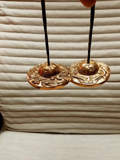 Dzwonki tybetańskie talerzowe Tingsha