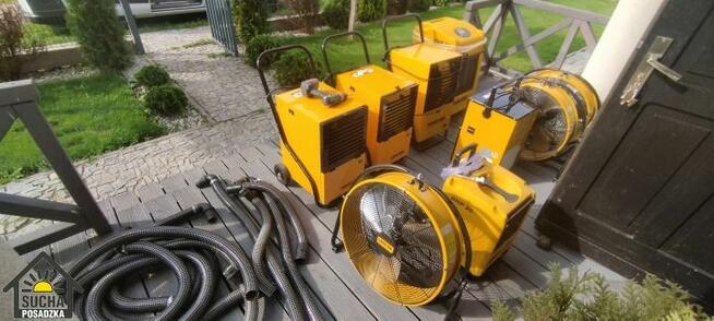 Osuszanie podposadzki, osuszanie mieszkań, osuszanie piwnic