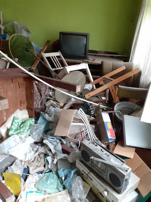 Opróżnianie sprzątanie mieszkań garaży piwnic PSZOK