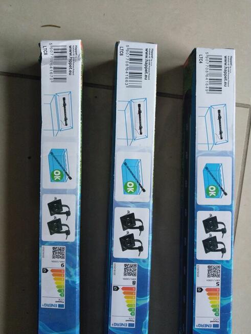 Oświetlenie colour LED do akwarium różne długości