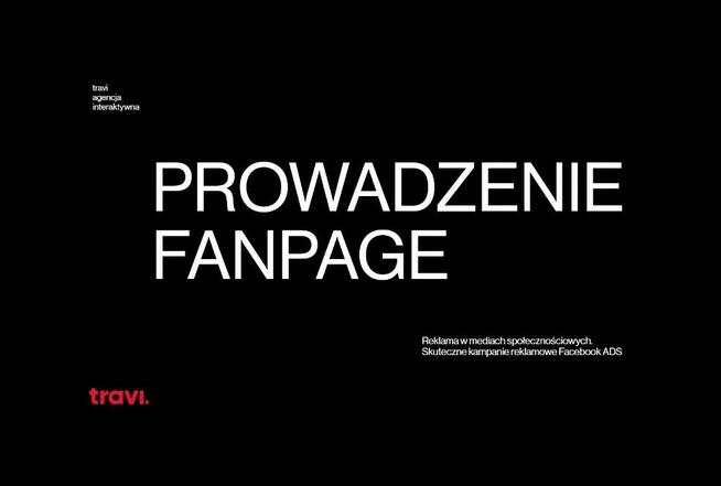 Prowadzenie fanpage reklama facebook instagram social media
